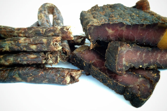 1LB COMBO - REGULAR BILTONG & DROEWORS